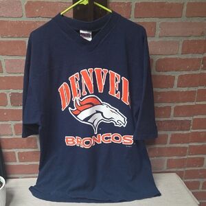 Sport At-Tack Elway 7 Navy X-Large T-Shirt